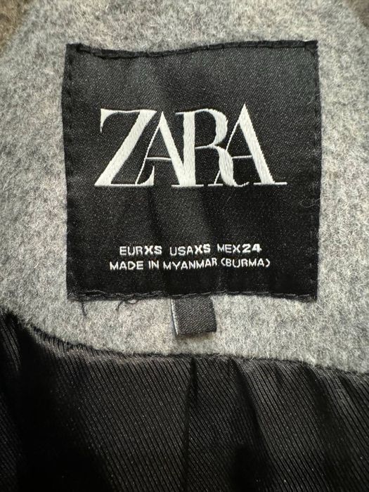 Пальто ZARA Вовна хс/c