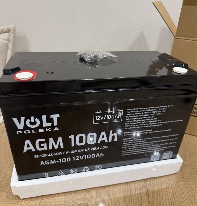 Акумулятор Volt Polska AGM 100 ah