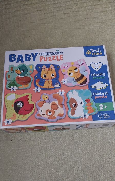 Пазли Trefl 6 в 1 Baby Progressive