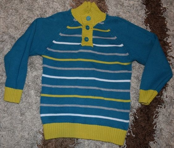 Sweter 5 10 15 dla chłopca rozm. 122
