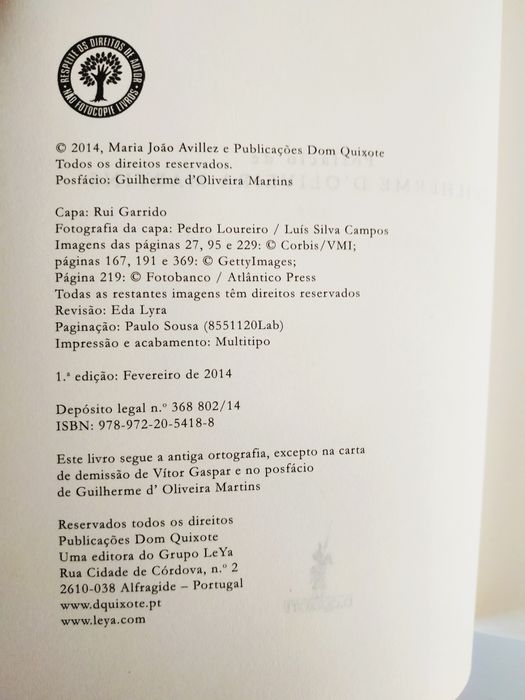 Vitor Gaspar, Maria João Avillez