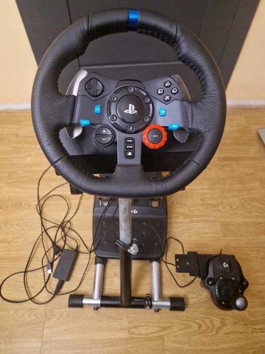 Kierownica Logitech G29 + SHlFTER + Stojak PC PS4 PS5