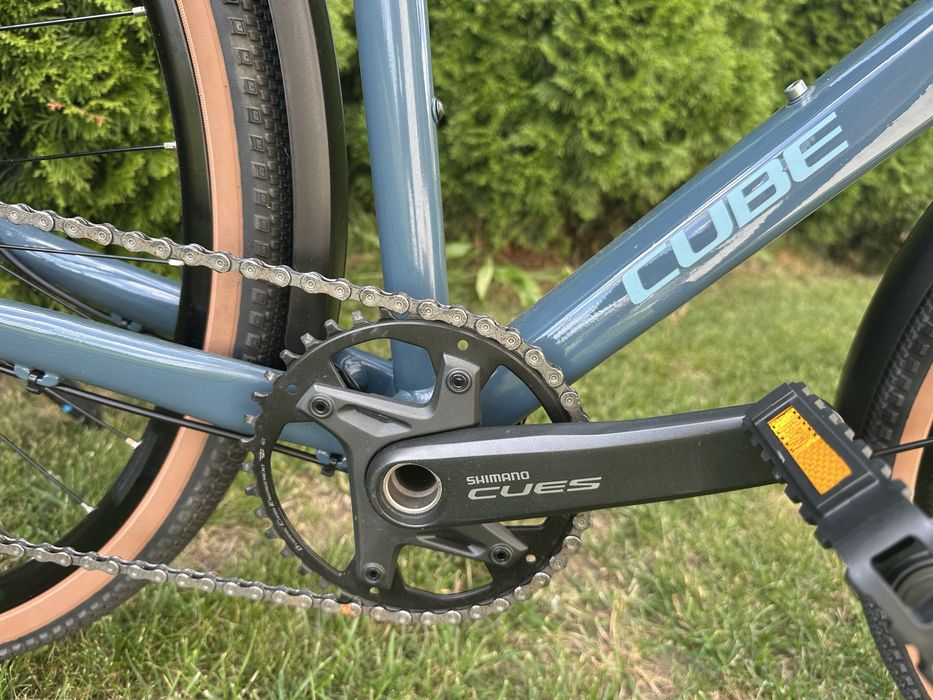 Rower Gravel CUBE Nuroad FE | Shimano CUES | Stan Powystawowy | Rozmiar XS