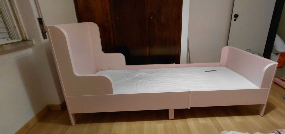 Cama extensivel + colchão