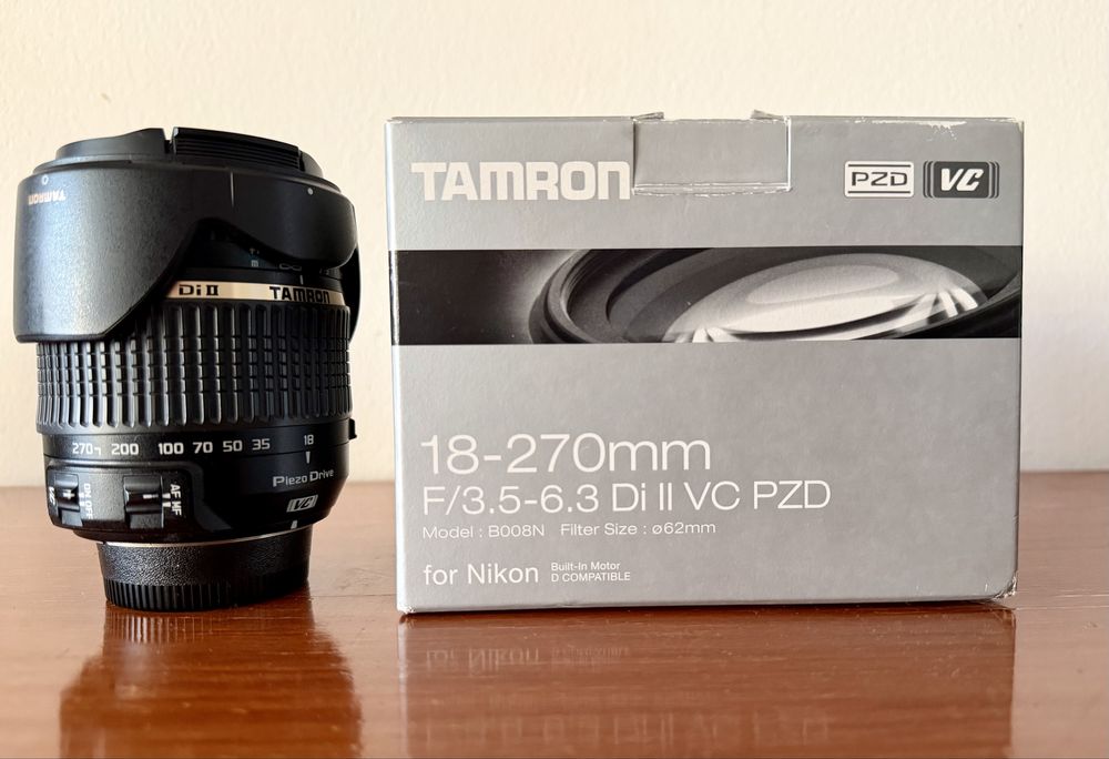 Tamron 18-270 - baioneta Nikon
