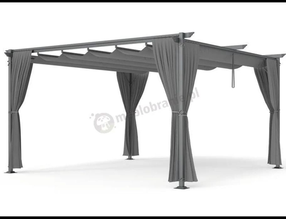 Pergola ogrodowa stojąca 4 x 4 Nowa