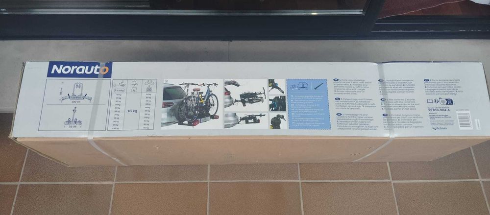 Suporte de bicicleta de cavalete NOVO Norauto E-FIT 100-2