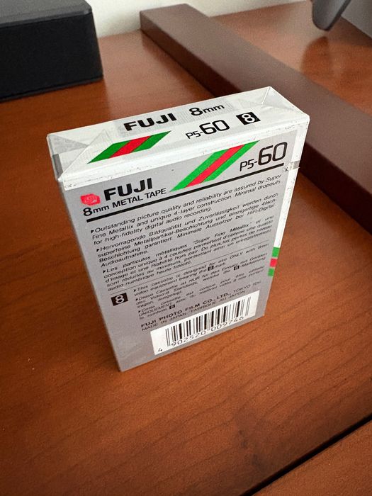 Fita Super 8 Fuji 8mm Metal Tape P5-60 – Selada (Vintage)