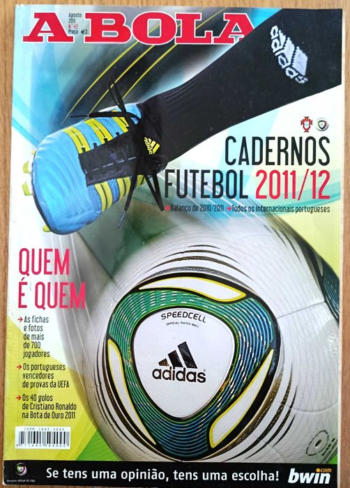 Cadernos de A Bola - época de 2011-12