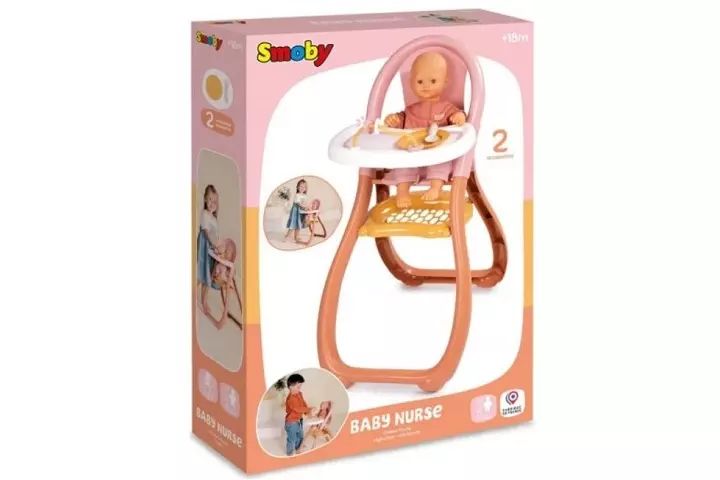 Smoby Baby Nurse Krzesełko Do Karmienia 220388. Smoby. Nowy Produkt