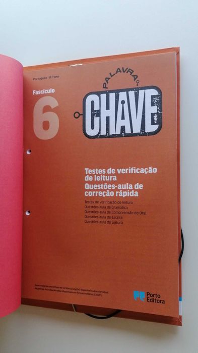 Dossier professor PORT 8º ano, Porto editora