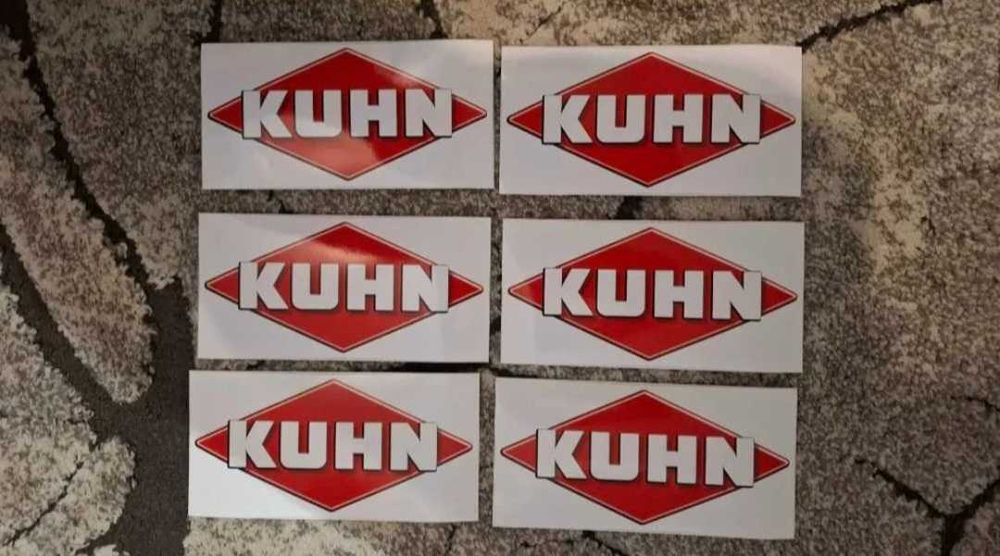 KUHN Naklejki Naklejki KUHN do maszyn rolniczych
