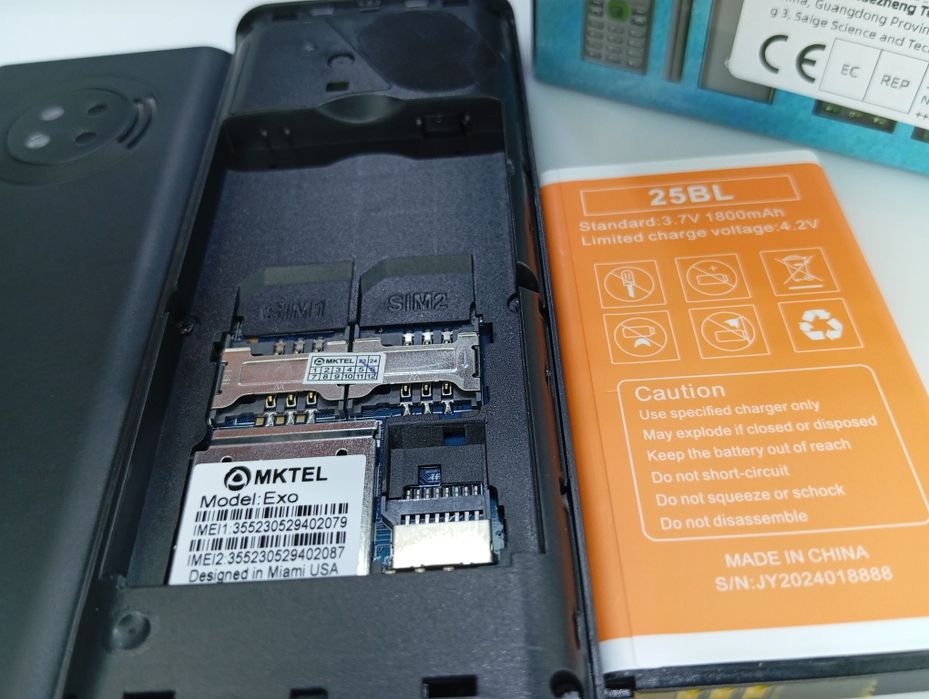 ‼️NEW‼️MKTEL EXO Кнопочний телефон Кнопочный телефон на 2 сим карты‼️