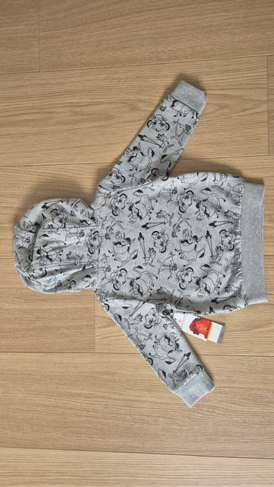 Bluza z kapturem dla chłopca, Król Lew, Simba_F&F_rozm. 86_NOWA