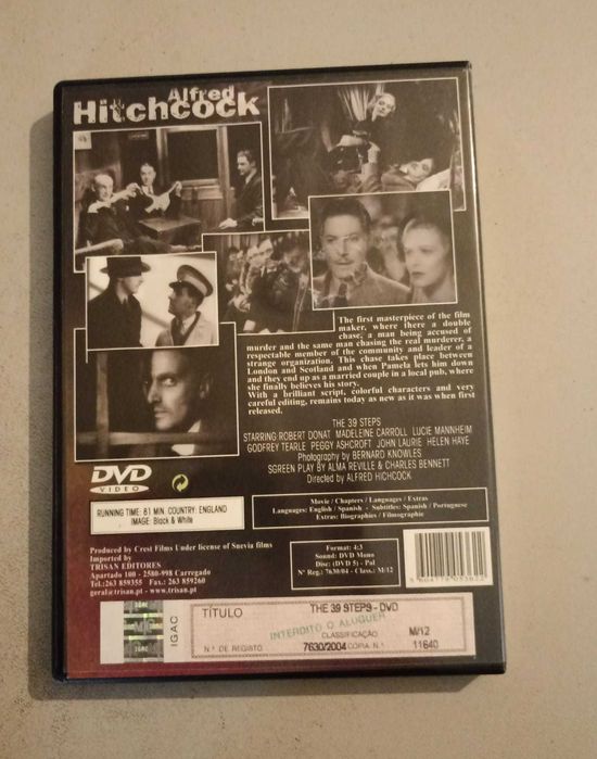 Filmes Hitchcock com legenda em português