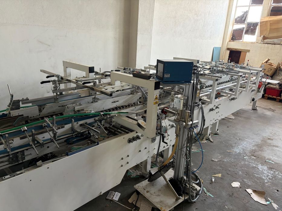 Plegadora Encoladora Automática UNITEC PE1100D | 2021 | Nunca Utilizada | Estado Novo