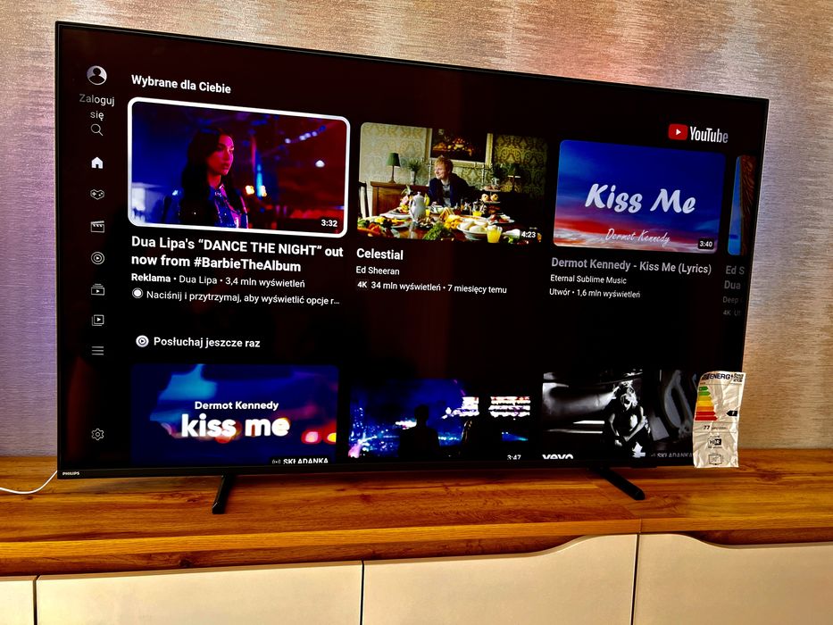 Telewizor PHILIPS 55PUS8007 Ambilight 4K LED Android TV