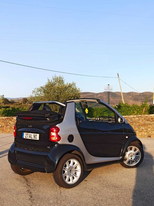 Smart Fortwo Cabrio 2001 • Diesel • Automático • Muito económico