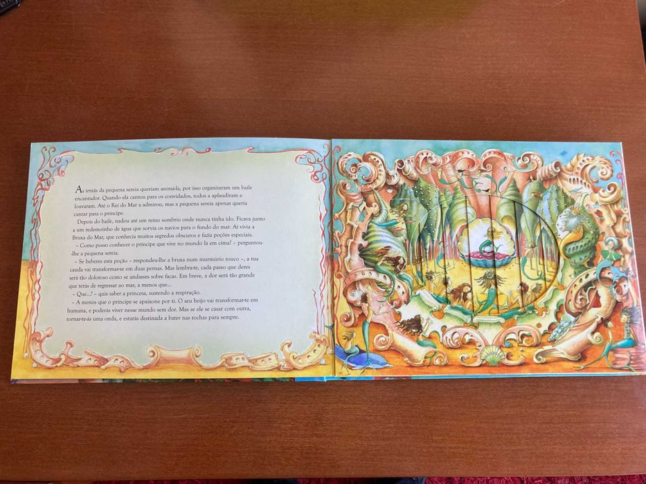 Janela Mágica Contos de Sereias - A Pequena Sereia e A Concha Mágica