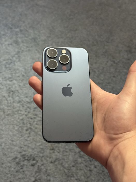 iPhone 15 Pro 128GB Blue Titanium айфон синій