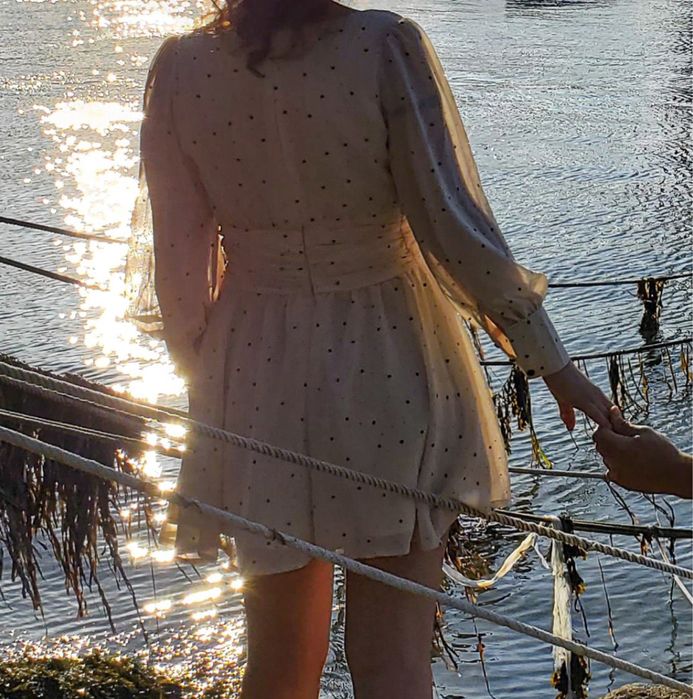 Vestido casual/romântico