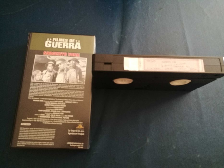 SARGENTO YORK - Filmes de Guerra VHS (legendagem em Português)