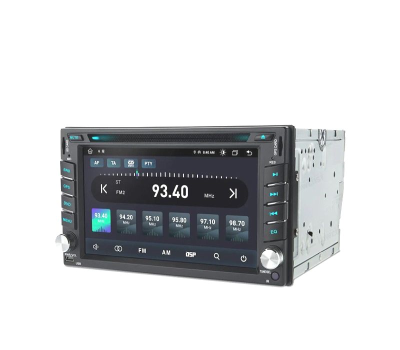AUTO RADIO ANDROID 12 GPS DVD 2DIN HD TÁCTIL BLUETOOTH USB SD