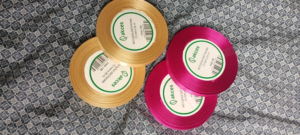 Wstążki nowe 4 szt