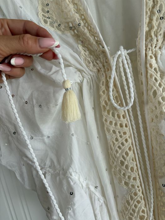 Narzutka plażowa Calzedonia biała