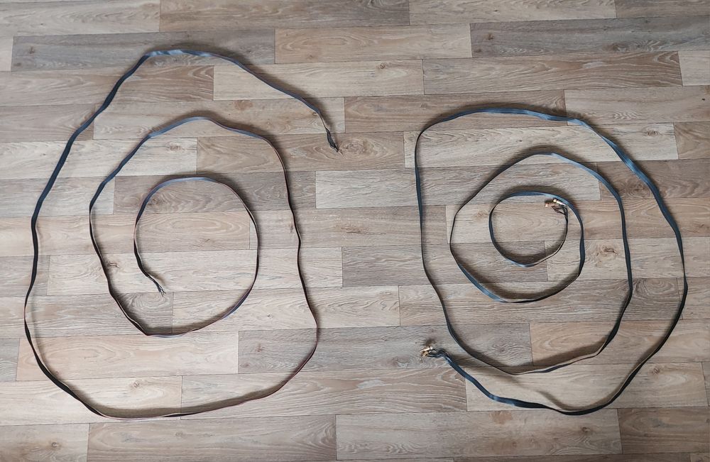 Zoller HiFi Design Mamba Black płaskie kable głośnikowe 2 x 5 metrów