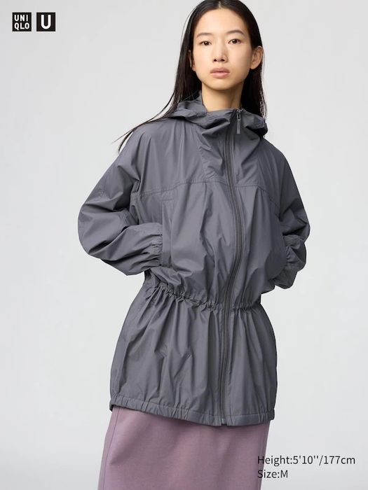 Прозора оверсайз-парка Uniqlo із захистом від ультрафіолету 484029