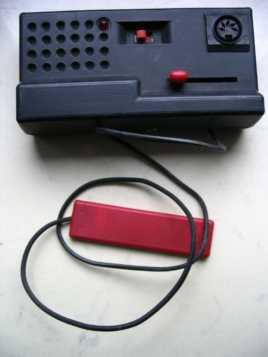 Zestaw głośnomówiący do tel stacjonarnego pamiątka komuna PRL rekwizyt