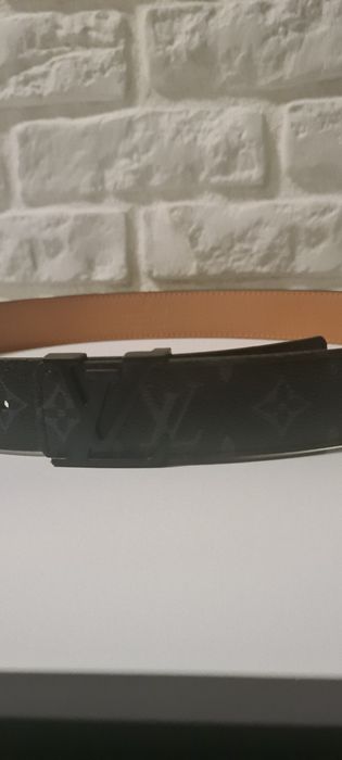 Pasek 105cm LV szaro-czarny