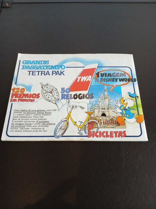 Caderneta Mickey Story incompleta Panini 1985