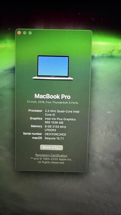 Macbook Pro 13 “