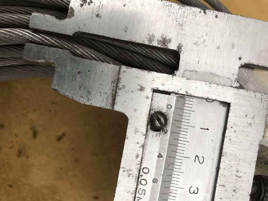 Продам трос   стальной оцинкований  5 мм