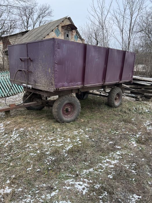 Причеп 2птс4 в робочому стані