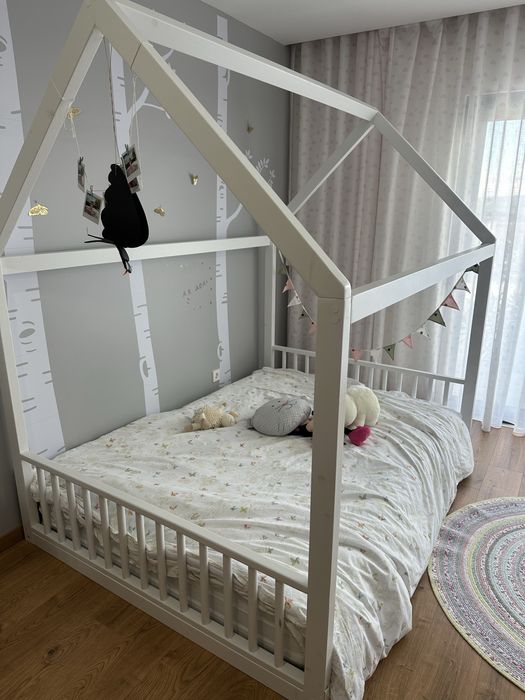 Cama montesori casinha 140x200