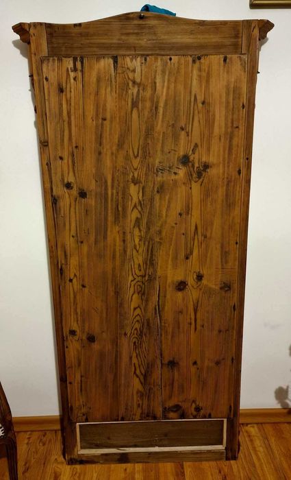 Lustro ścienne, drewniana rama z XIX w.