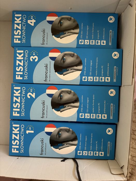 Fiszki francuski a1 a2 b1 b2