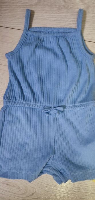 Літній боді майка рубчик Primark 0-3 місяців зріст 62