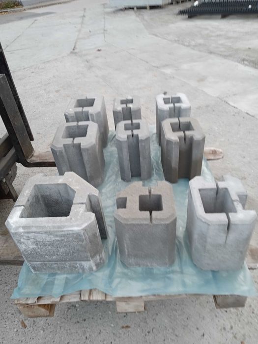 Pustak ogrodzeniowy do podmurówki betonowej