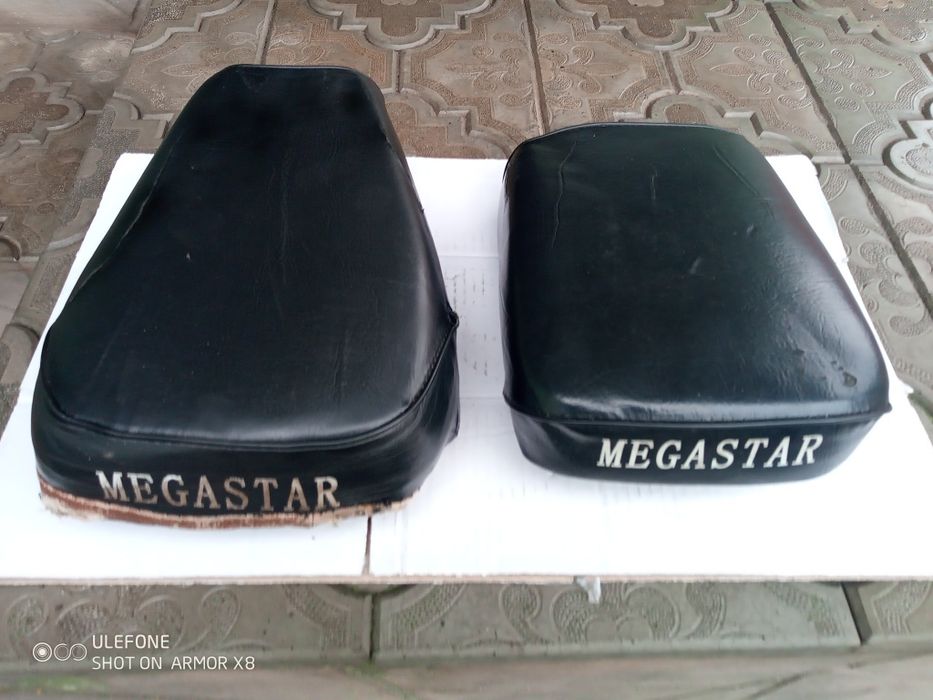 Сидіння водія пасажира переднє заднє мопед Дельта Мустанг Форте