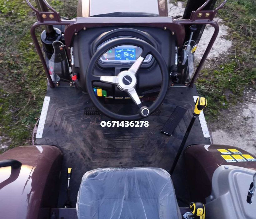 Мінітрактор HORST L 404 U двигун КМ490ВТ примусова гідравліка Доставка