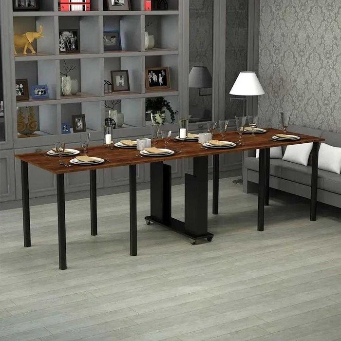 Стіл-книжка \ стіл трансформер, столи нові до 275 см довжини