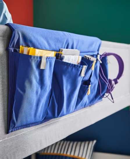 Beliches metálicos cinza IKEA