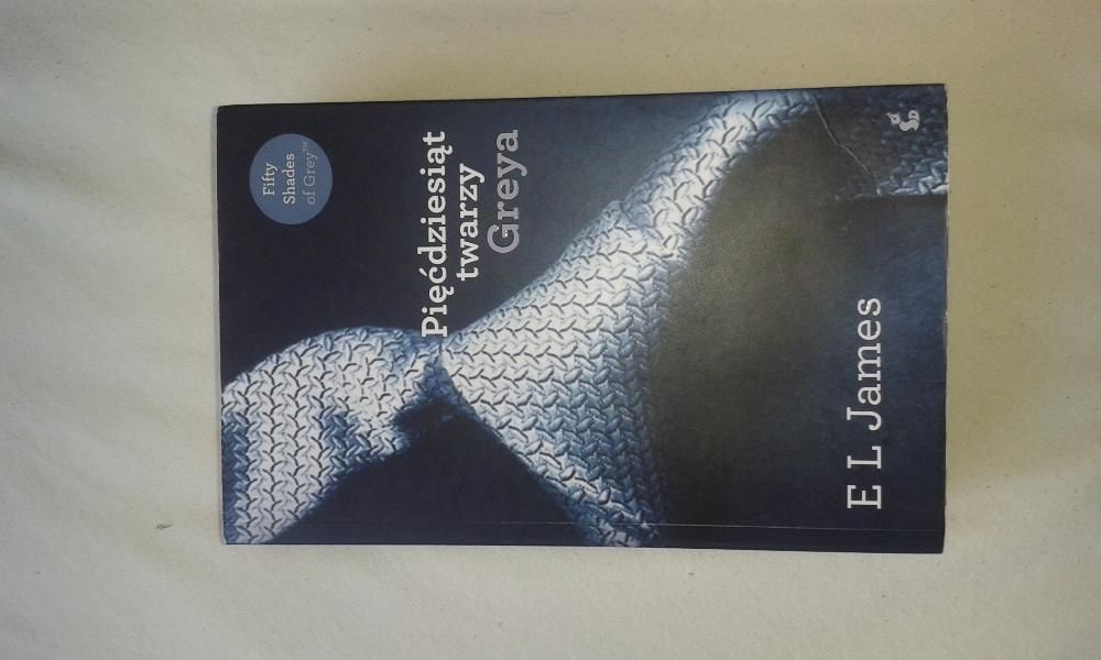 E L James "Pięćdziesiąt twarzy Grey'a"
