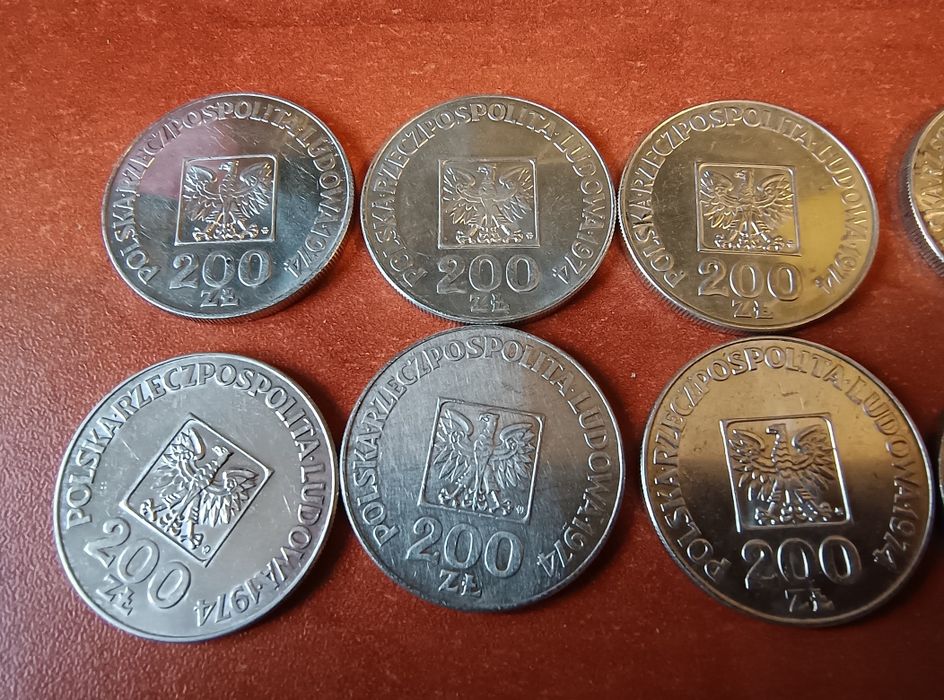 10x mapka PRL oryginalne