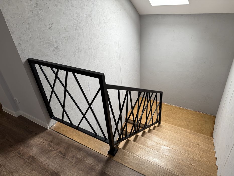Balustrada schodowa stalowa