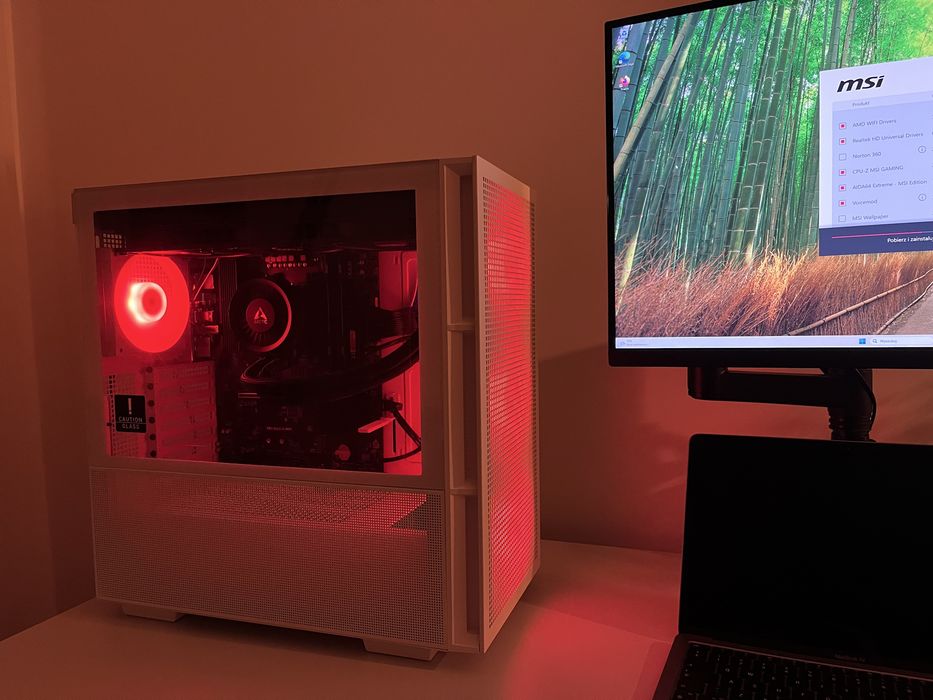 Obudowa komputerowa DeepCool CH560 Midi Tower biała RGB